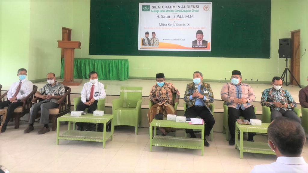 Satori Kenalkan Mitra Komisi XI DPR ke NU Cirebon